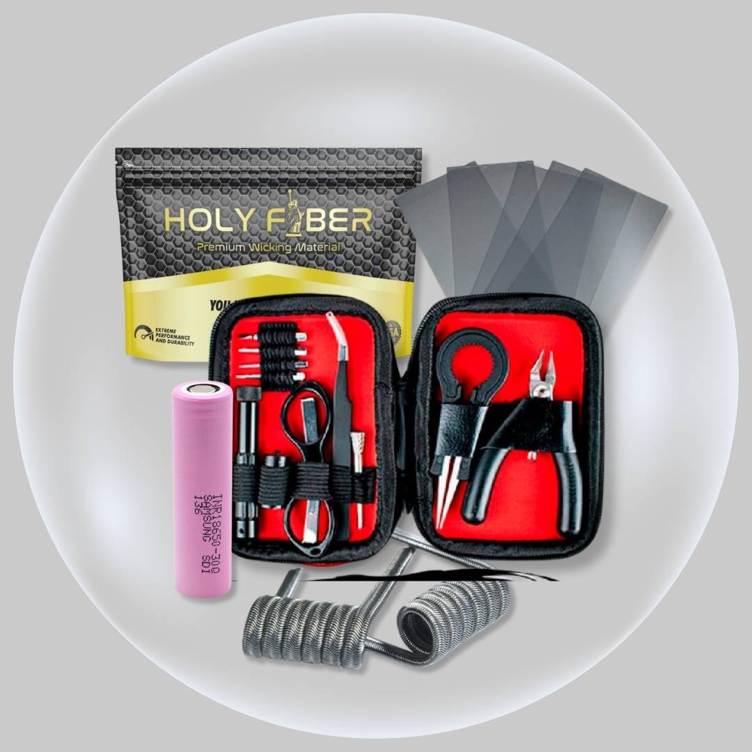 Encuentra resistencias, baterías y otros accesorios para tu vape. DIY Vape Shop