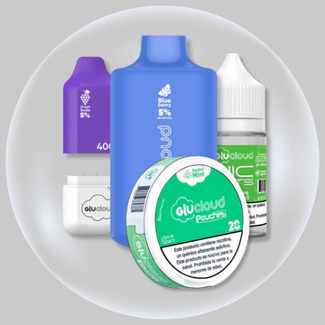 Vaporizadores / Vapes desechables Glu Cloud en DIY Vape Shop.