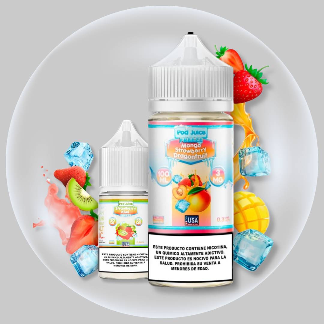 Pod Juice: Líquidos de Vapeo, Sales de Nicotina y One Shots | DIY Vape Shop