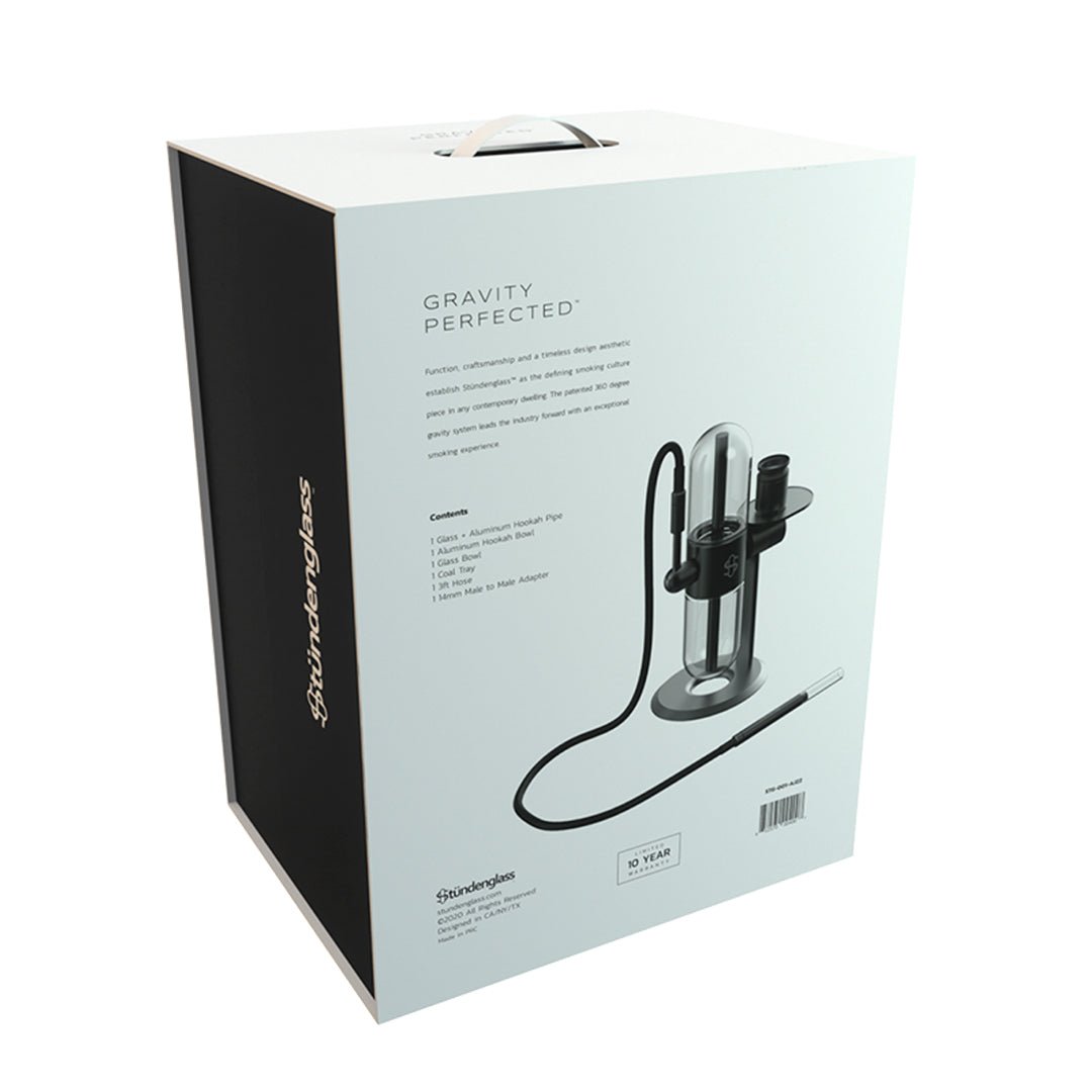 Stundenglass - Gravity Hookah V2 - Vaporizador Herbal - Stundenglass | VH-STG-GV2-BLK