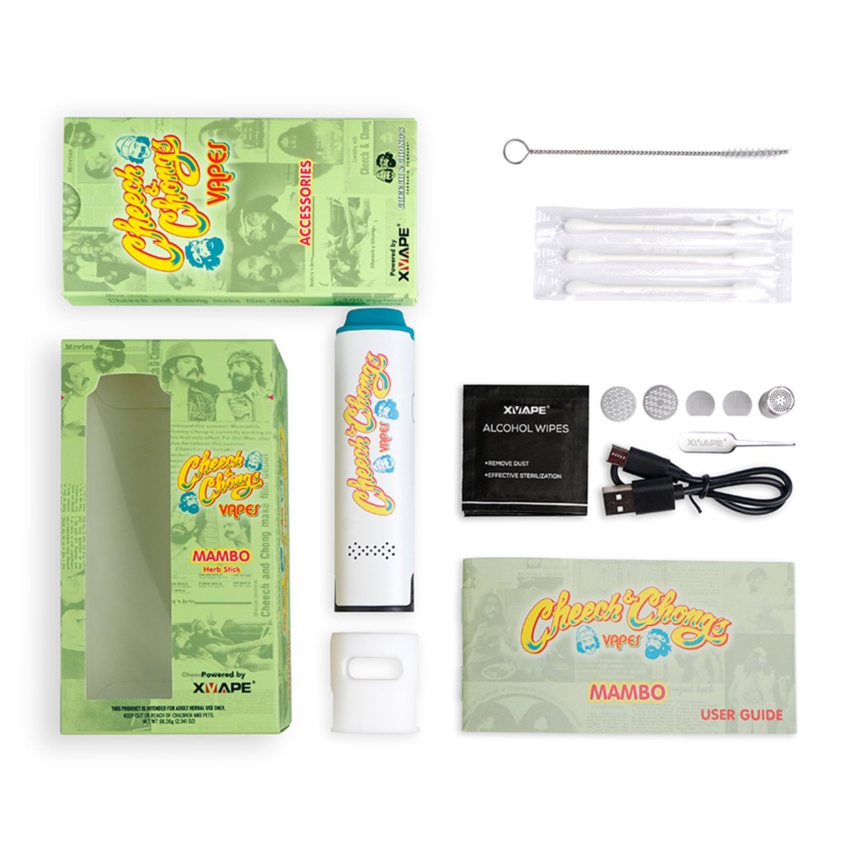 X Vape - Mambo Cheech & Chongs - Vaporizador Herbal - X Vape | VH - XV - MAM - CHC